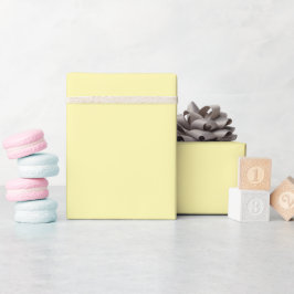 Soft Yellow Solid Wrapping Paper Roll ラッピングペーパー