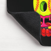 Softball 67 Ice Cream Drip Six Seven Boys Funny Ch マウスパッド (コーナー)