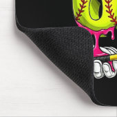 Softball 67 Ice Cream Drip Six Seven Boys Funny Me マウスパッド (コーナー)