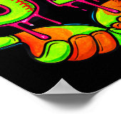 Softball 67 Six Seven Funny Gen Alpha Meme Drip Te ポスター (角)