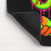 Softball 67 Six Seven Funny Gen Alpha Meme Drip Te マウスパッド (コーナー)