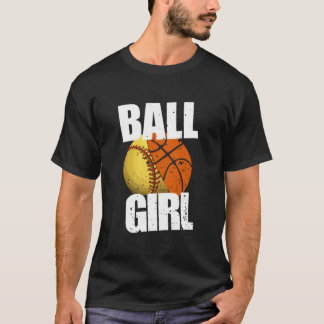 Softball Basketball Tシャツ