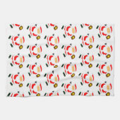 Softball Christmas キッチンタオル (横)