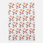 Softball Christmas キッチンタオル (縦)