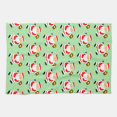 Softball Christmas キッチンタオル (横)