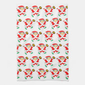 Softball Christmas キッチンタオル (縦)