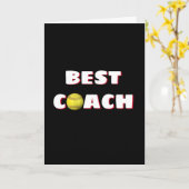 Softball Coachありがとうございます カード