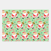 Softball Holiday Gift Wrapping Paper ラッピングペーパーシート (正面3)