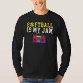 Softball is my Jam Tシャツ (正面)