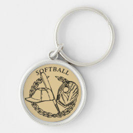 Softball Keychain キーホルダー