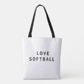 Softball Lover トートバッグ (裏面)