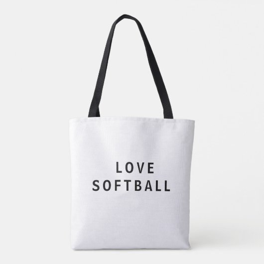 Softball Lover トートバッグ (裏面)