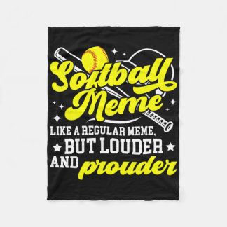 Softball Meme Definition Meme Of A Softball Player フリースブランケット