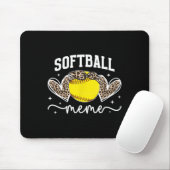 Softball Meme Heart Grandma Meme Of A Softball Pla マウスパッド (マウス)