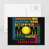 Softball Mom copy.pngとは ポストカード (正面/裏面)