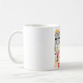 Softball Pitcher Grandma Of A Softball Pitcher Gra コーヒーマグカップ (左)