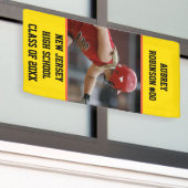 Softball Player Graduation Grad Senior Outdoor 横断幕 (ビルの外側)