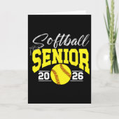 Softball Senior 2026 Senior Softball Player 2026  カード (正面)