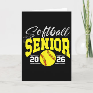 Softball Senior 2026 Senior Softball Player 2026 カード