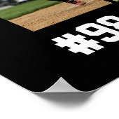 Softball Senior Night Graduation Player ポスター (角)