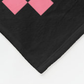 Softball Vibes Softball Couqette Groovy Softball G フリースブランケット (角)