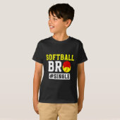 Softll Bro Single Softll Brother Of A Softll Playe Tシャツ (正面フル)