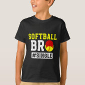Softll Bro Single Softll Brother Of A Softll Playe Tシャツ (正面)