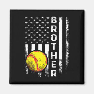 Softll Brother American Flag Vintage Christmas Xma マグネット