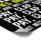 Softll Dad Duties Dad Of A Softll Player Dad  ポスター (角)