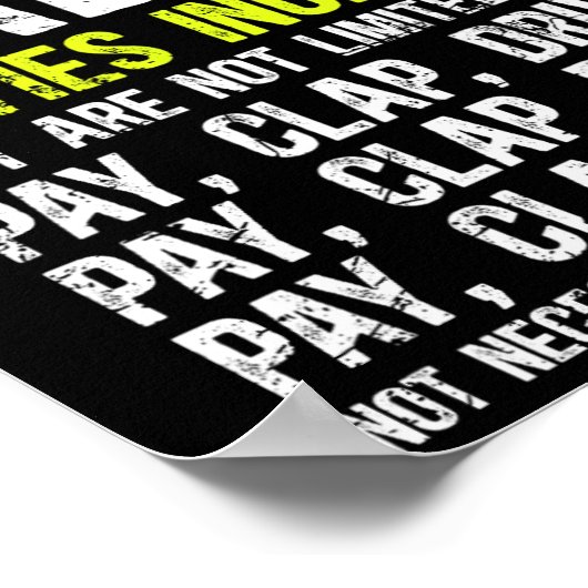 Softll Dad Duties Dad Of A Softll Player Dad  ポスター (角)