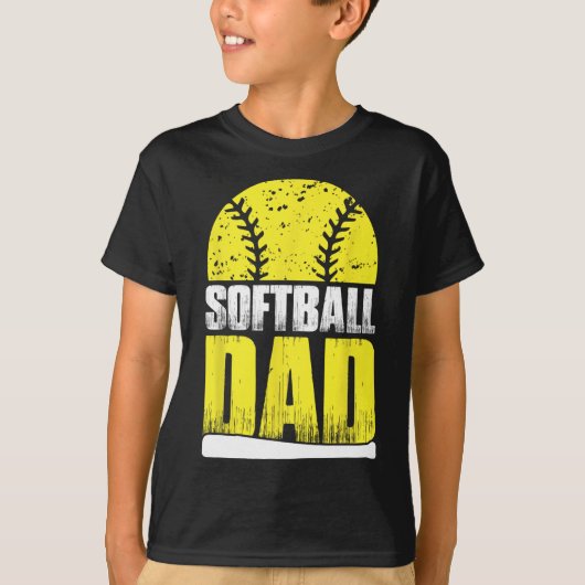 Softll Dad I Softll  Tシャツ (正面)