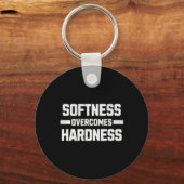 Softness Overcomes Hardness. Yielding To Strength  キーホルダー (正面)