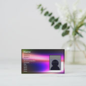 Softproductcards 名刺 (スタンド正面)
