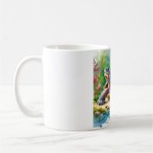 Softshell Turtle 221024AREF149 - Watercolor コーヒーマグカップ (左)