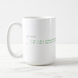 Software Developer コーヒーマグカップ