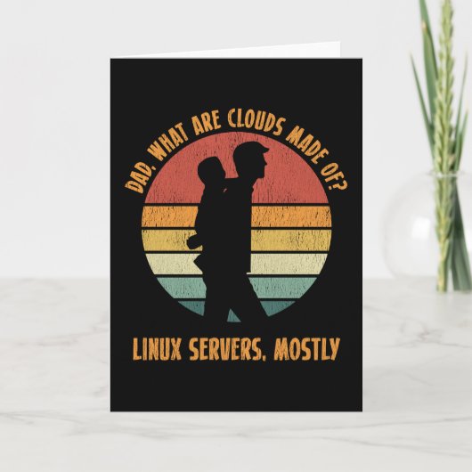 Software Developer Computer Programmer Dad カード (正面)