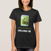 Software Developer Light IDE Theme Challenge Me Tシャツ (正面)
