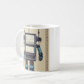 Software Developer Programmer Coding Tech Geek Com コーヒーマグカップ (正面左)