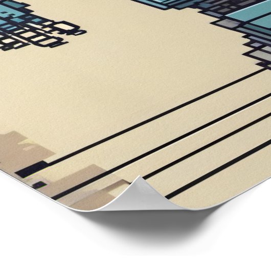 Software Developer Programmer Coding Tech Geek Com ポスター (角)