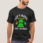 Software Developer Shirt Tシャツ (正面)