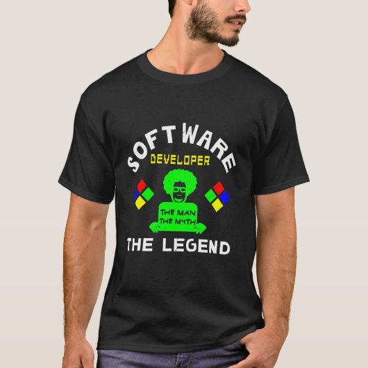 Software Developer Shirt Tシャツ (正面)