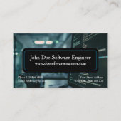 Software Engineer Cyber Security Business Card 名刺 (正面)