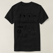 Software Engineer Developer Job Computer Science N Tシャツ (デザイン正面)