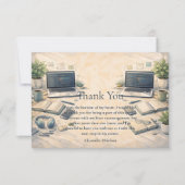 Software Engineer Graduation サンキューカード (正面)