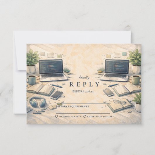 Software Engineer Graduation 出欠カード (正面)