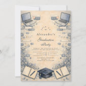 Software Engineering Graduation 招待状 (正面)