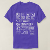Software Qa Engineer MultiTasking Certified Job Gi Tシャツ (デザイン正面)