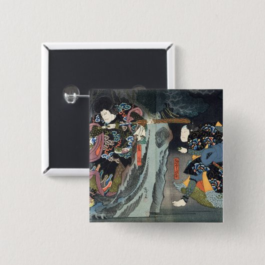 「Soga Monogatariの俳優 缶バッジ (正面&裏面)