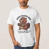 Soggy Beaver Bbq If It's Not All Over Your Face  Tシャツ (正面)