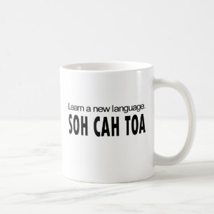 SOH CAH TOAの_は新しい言語を学びます コーヒーマグカップ